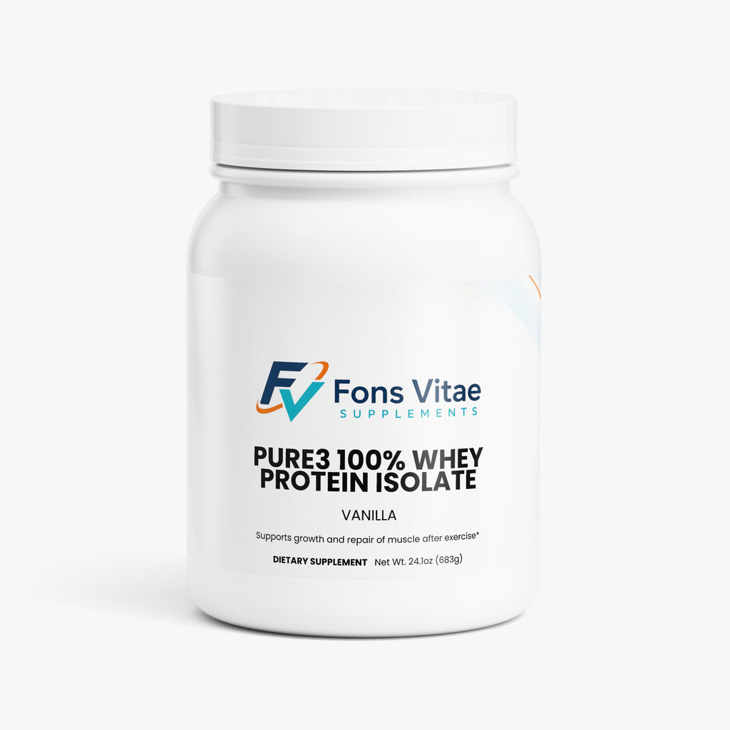 Pure3 100% Whey Protein Isolate (Vanilla)