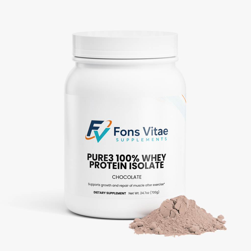 Pure3 100% Whey Protein Isolate (Chocolate)