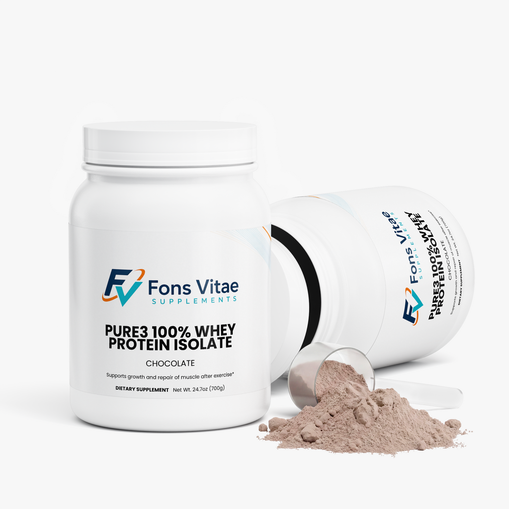 Pure3 100% Whey Protein Isolate (Chocolate)