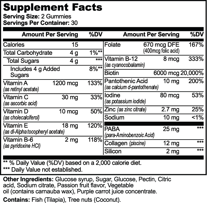 Hair, Skin & Nails Gummies